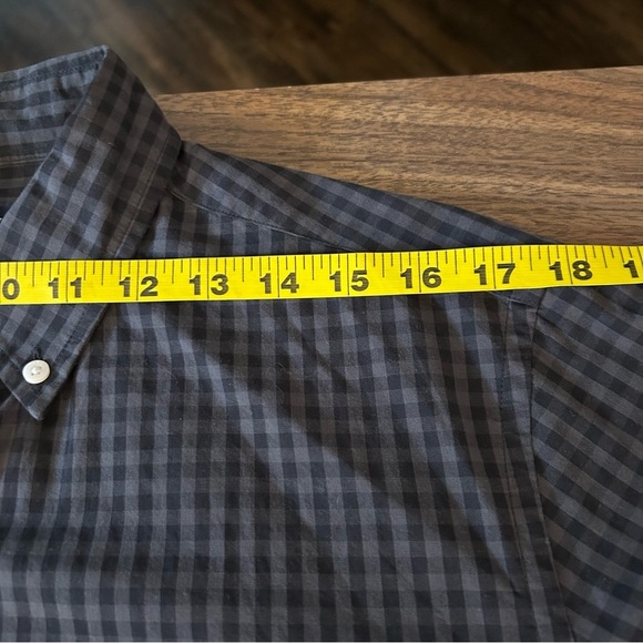 ❤️ J.CREW Men's Blue Checkered Shirt M - Picture 7 of 10